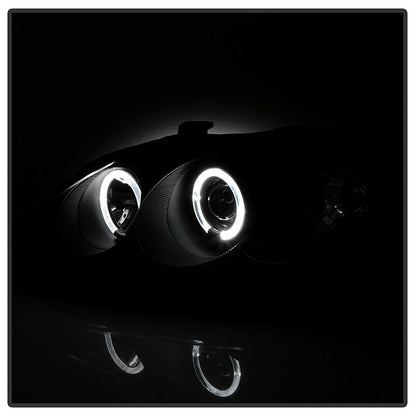Spyder Honda Civic 99-00 Projector Headlights LED Halo Black High H1 Low H1 PRO-YD-HC99-AM-BK 5010933