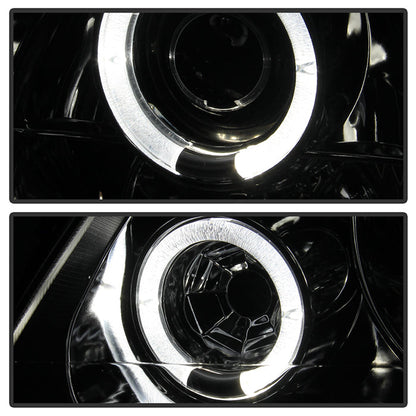 Spyder Honda Prelude 97-01 Projector Headlights LED Halo Smoke High H1 Low H1 PRO-YD-HP97-HL-SM 5011053