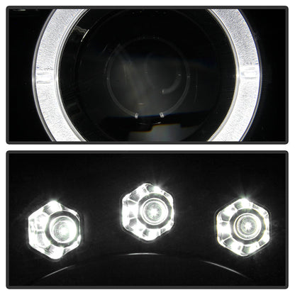 Spyder Jeep Grand Cherokee 05-07 Projector Headlights LED Halo LED Blk Low 9006 PRO-YD-JGC05-HL-BK 5011091