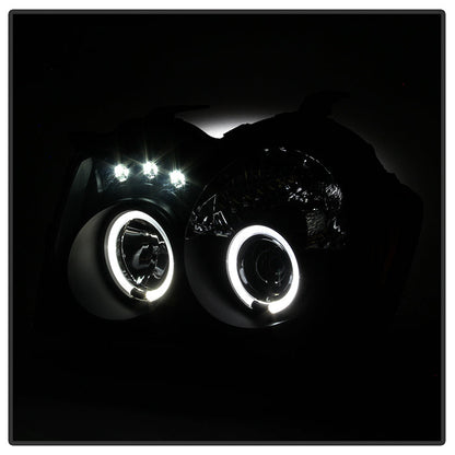 Spyder Jeep Grand Cherokee 05-07 Projector Headlights LED Halo LED Blk Smke PRO-YD-JGC05-HL-BSM 5078551