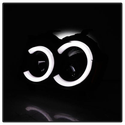 Spyder 05-07 Jeep Grand Cherokee - Light Bar Projector Headlights - Black - PRO-YD-JGC05V2-LB-BK 5086129