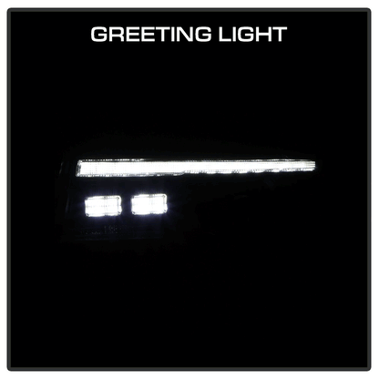 SPYDER 14-21 Jeep Grand Cherokee (HID Model Only) Projector Headlights - Black 5088956