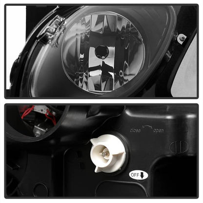 Spyder Lexus GS 300 / 350 / 450 06-11 Headlights - HID Model Only - Black PRO-YD-LG06-HID-DRL-BK 5082800