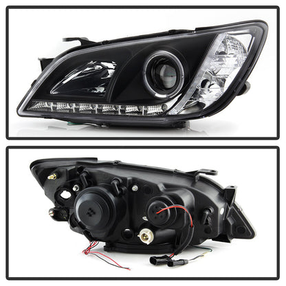Spyder Lexus IS300 01-05 Projector Headlights Xenon/HID - LED Halo DRL Blk PRO-YD-LIS01-HID-DRL-BK 5029898