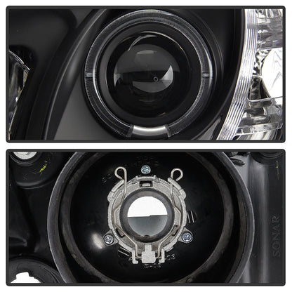 Spyder Lexus IS300 01-05 Projector Headlights Xenon/HID - LED Halo DRL Blk PRO-YD-LIS01-HID-DRL-BK 5029898