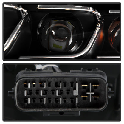 Spyder Lexus IS 250/350 06-10 Halogen Model Only High-Power LED Headlights - Black PRO-YD-LIS06AP-BK 5088246