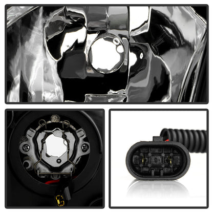 Spyder Mazda 3 04-08 4Dr Sedan Projector Headlights Halogen - DRL Blk PRO-YD-M304-DRL-BK 5017451