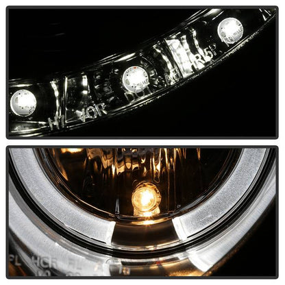 Spyder Mercedes Benz CLK 03-09 Projector Halogen Model- LED Halo DRL Chrm PRO-YD-MBCLK03-DRL-C 5038029