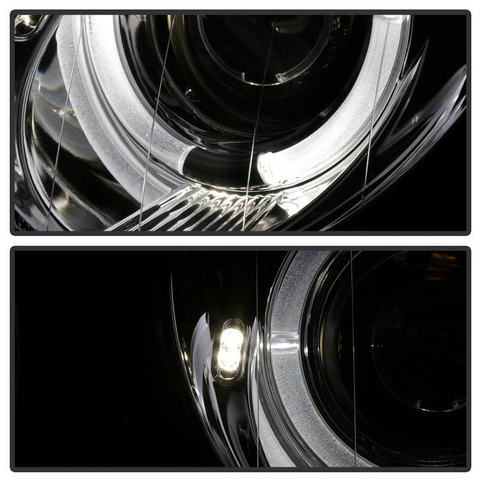 Spyder Mercedes Benz CLK 98-02 Projector Headlights Halogen Model- LED Halo Chrm PRO-YD-MBCLK98-HL-C 5011183