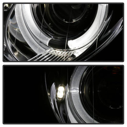 Spyder Mercedes Benz CLK 98-02 Projector Headlights Halogen Model- LED Halo Chrm PRO-YD-MBCLK98-HL-C 5011183