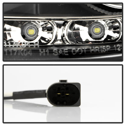 Spyder Mercedes Benz SLK 05-10 Projector Headlights Halogen Model- DRL Blk PRO-YD-MBSLK05-DRL-BK 5032546