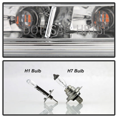 Spyder Mercedes Benz W204 C-Class 12-13 Projector Halogen Model- DRL Chrm PRO-YD-MBW20412-DRL-C 5074256