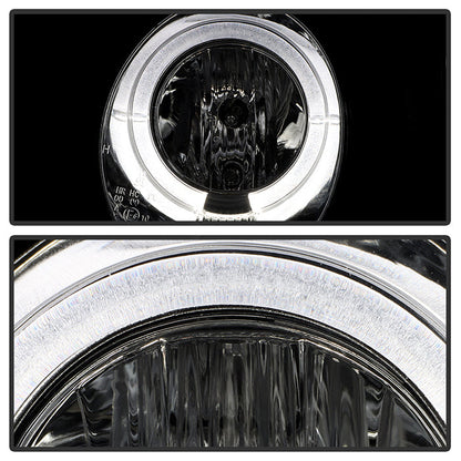 Spyder Mercedes Benz E-Class 00-02 Projector Headlights LED Halo Chrm PRO-YD-MBW21099-HL-C 5011305