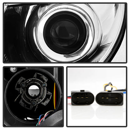 Spyder Mercedes Benz E-Class 03-06 Projector Headlights Xenon/HID Model- Chrm PRO-YD-MBW21103-HID-C 5042187