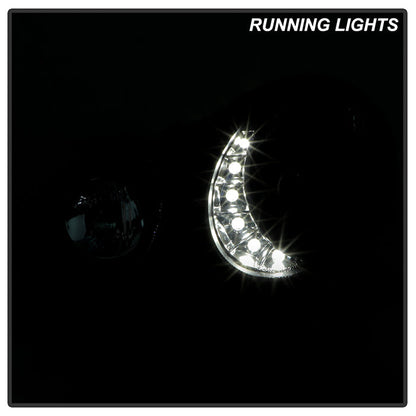 Spyder Mercedes Benz E-Class 03-06 Projector Xenon/HID Model- DRL- Blk PRO-YD-MBW21103-HID-DRL-BK 5029928