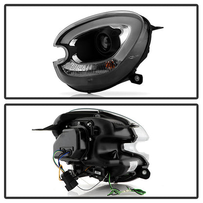 SPYDER Mini Countryman 11-16 V2 Xenon/HID Only Proj Headlights - Black PRO-YD-MCO11HID-BK 5088291