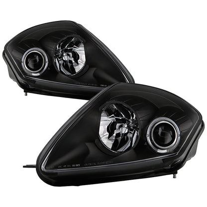 Spyder Mitsubishi Eclipse 00-05 Projector Headlights LED Halo Black High H1 Low H1 PRO-YD-ME00-HL-BK 5011374