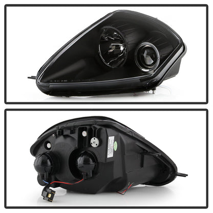 Spyder Mitsubishi Eclipse 00-05 Projector Headlights LED Halo Black High H1 Low H1 PRO-YD-ME00-HL-BK 5011374