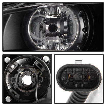 Spyder Mitsubishi Eclipse 97-99 Projector Headlights LED Halo Black High H1 Low H1 PRO-YD-ME97-HL-BK 5011473