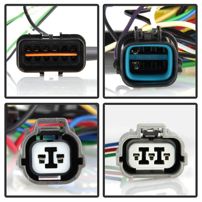 Spyder Mitsubishi Lancer/EVO-10 08-14 Projector Xenon/HID- LED Halo DRL Blk PRO-YD-ML08-HID-DRL-BK 5042231