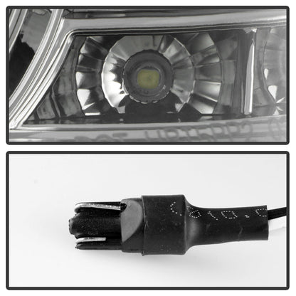 Spyder Nissan 350Z 03-05 Projector Headlights Halogen Model Only - DRL Smoke PRO-YD-N350Z02-DRL-SM 5064752