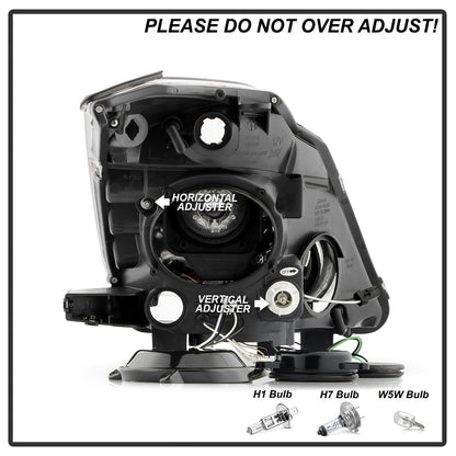 Spyder Nissan 350Z 03-05 Projector Headlights Halogen Model Only - DRL Smoke PRO-YD-N350Z02-DRL-SM 5064752
