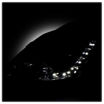 Spyder Nissan 350Z 03-05 Projector Headlights Halogen Model Only - DRL Smoke PRO-YD-N350Z02-DRL-SM 5064752