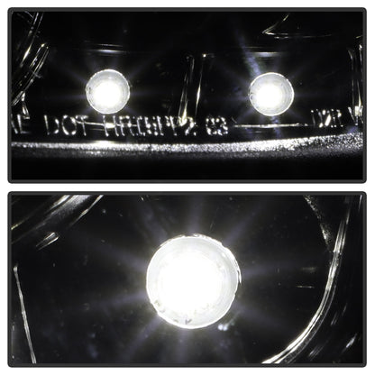 Spyder Nissan 350Z 03-05 Projector Headlights Halogen Model Only - DRL Smoke PRO-YD-N350Z02-DRL-SM 5064752