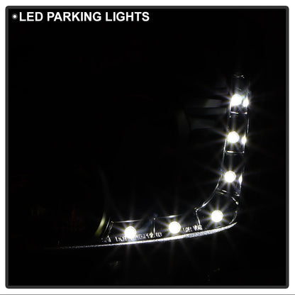 Spyder Nissan 350Z 03-05 Projector Headlights Xenon DRL Blk High H1 Lw D2R PRO-YD-N350Z02-HID-DRL-BK 5032225