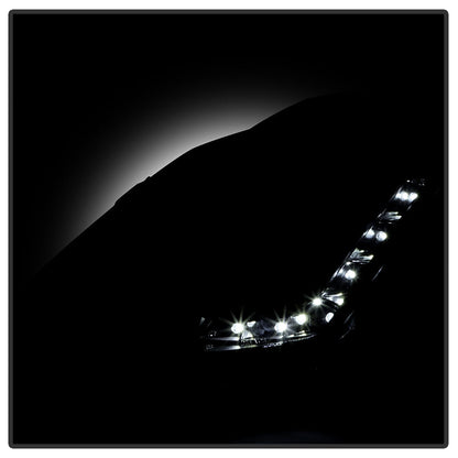 Spyder Nissan 350Z 03-05 Projector Headlights Xenon DRL Blk High H1 Lw D2R PRO-YD-N350Z02-HID-DRL-BK 5032225