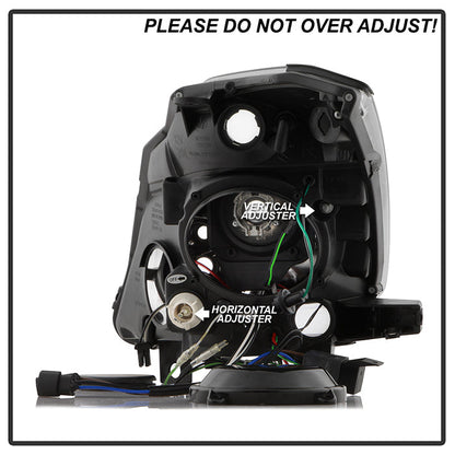 Spyder Nissan 350Z 06-08 Projector Headlights Xenon/HID Model- DRL Blk PRO-YD-N350Z06-HID-DRL-BK 5042316