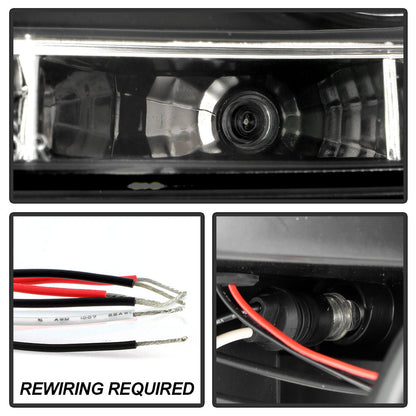 Spyder Nissan Altima 02-04 Projector Headlights Halogen Model- LED Halo LED Blk PRO-YD-NA02-HL-BK 5008077