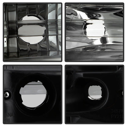 Spyder Nissan Frontier 05-08 Projector Headlights LED Halo LED Smke PRO-YD-NF05-HL-SM 5011541