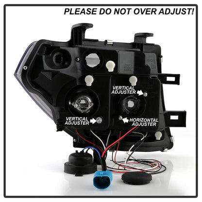 Spyder Nissan Frontier 05-08 Projector Headlights LED Halo LED Smke PRO-YD-NF05-HL-SM 5011541