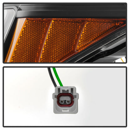 SPYDER Apex 05-08 Nissan Frontier High-Power LED Module Headlights - Black (PRO-YD-NF05AP-SEQGR-BK) 5089106