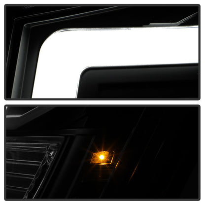 Spyder 04-15 Nissan Titan / 04-07 Nissan Armada V2 Projector Headlights - Black PRO-YD-NTI04-DRL-BK 5085504