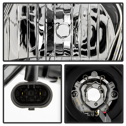 Spyder 04-15 Nissan Titan / 04-07 Nissan Armada V2 Projector Headlights - Chrome PRO-YD-NTI04-DRL-C 5085498
