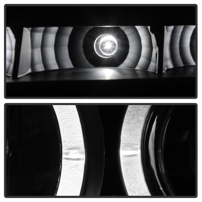 Spyder Nissan Titan 04-14/Armada 04-07 Projector Headlights LED Halo LED Blk PRO-YD-NTI04-HL-BK 5011572
