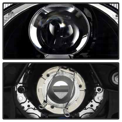 Spyder Porsche 911 05-09 Projector Headlights Xenon/HID Model- DRL LED Blk PRO-YD-P99705-HID-DRL-BK 5080103