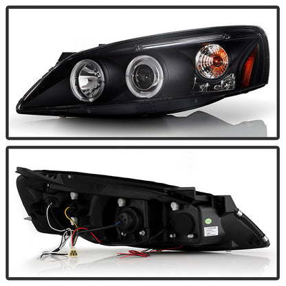 Spyder Pontiac G6 2/4DR 05-08 Projector Headlights LED Halo LED Blk PRO-YD-PG605-HL-BK 5011596