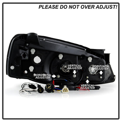 Spyder Pontiac G6 2/4DR 05-08 Projector Headlights LED Halo LED Blk Smke PRO-YD-PG605-HL-BSM 5078612