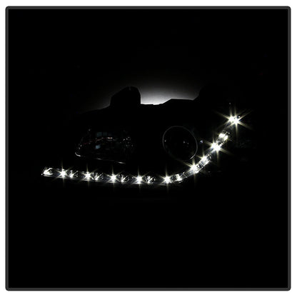 Spyder Pontiac G8 08-09 Projector Headlights DRL Black High H1 Low H7 PRO-YD-PG808-DRL-BK 5011626