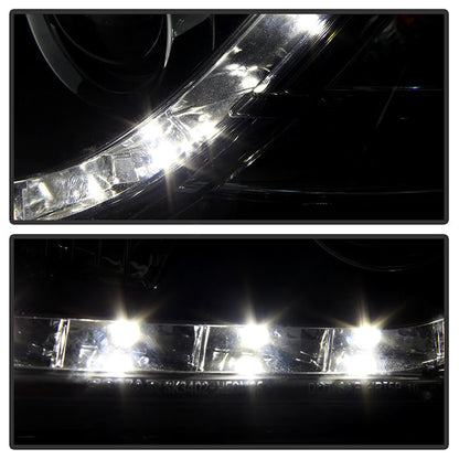 Spyder Pontiac G8 08-09 Projector Headlights DRL Black High H1 Low H7 PRO-YD-PG808-DRL-BK 5011626