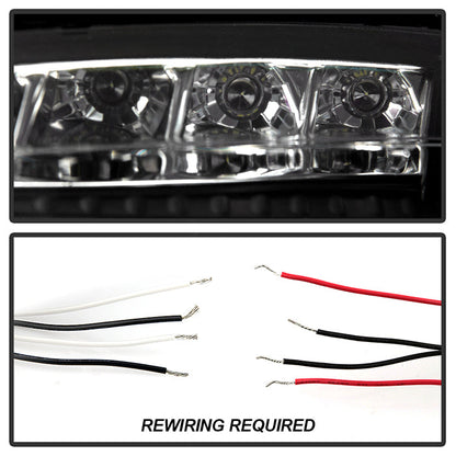 Spyder Pontiac Grand Prix 04-08 Projector Headlights LED Halo LED Blk PRO-YD-PGP04-HL-BK 5011664