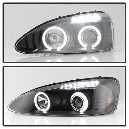 Spyder Pontiac Grand Prix 04-08 Projector Headlights LED Halo LED Blk PRO-YD-PGP04-HL-BK 5011664