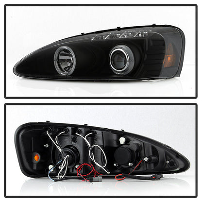 Spyder Pontiac Grand Prix 04-08 Projector Headlights LED Halo LED Blk Smke PRO-YD-PGP04-HL-BSM 5078629