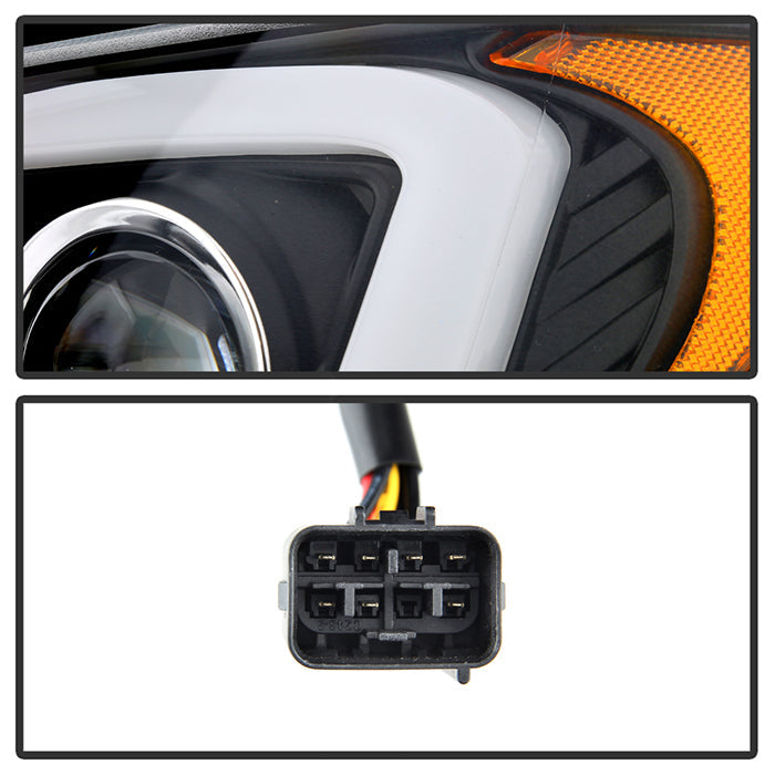 Spyder Subaru WRX 2006-2007 Projector Headlights - Halogen Only - Black PRO-YD-SWRX06-LBDRL-BK 5083920