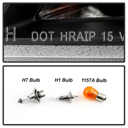 Spyder Subaru WRX 2006-2007 Projector Headlights - Halogen Only - Black PRO-YD-SWRX06-LBDRL-BK 5083920