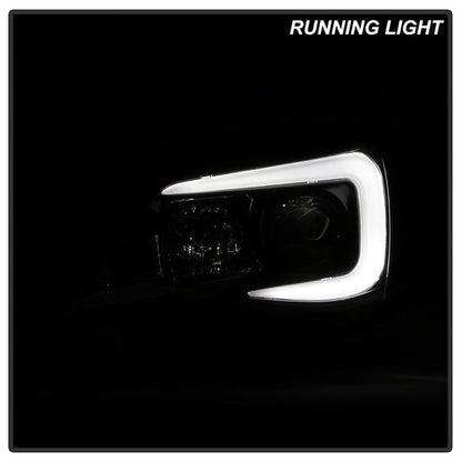 Spyder Subaru WRX 08-09 Projector Headlights - HID Model Only - Black PRO-YD-SWRX08-HID-LBDRL-BK 5083937