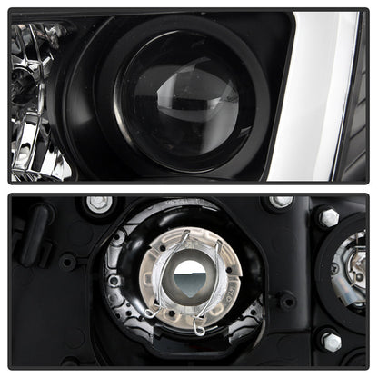 Spyder Subaru WRX 08-09 Projector Headlights - HID Model Only - Black PRO-YD-SWRX08-HID-LBDRL-BK 5083937